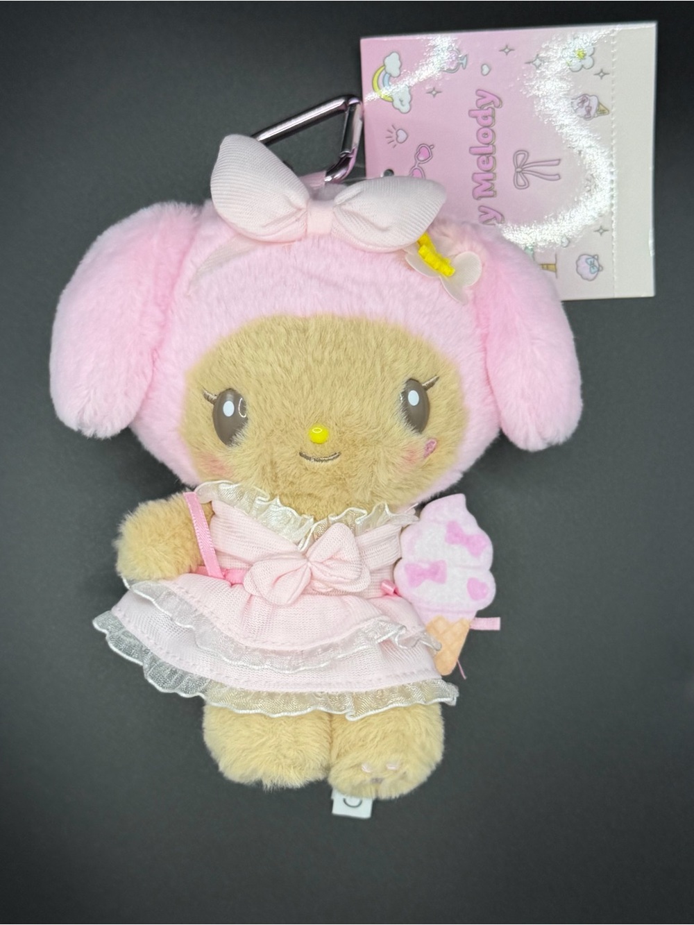 Sanrio the summer tanned My Melody Keychain/plush mm74